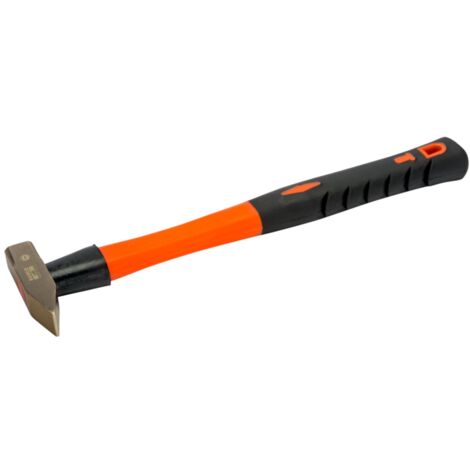 Bahco Schlosserhammer mit Aluminiumbronze-Kopf und Fiberglas-Griff, funkenfrei, 500 g