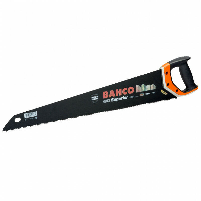 Scie égoïne Superior ergo pour bois d'œuvre/humide/tanalisé 550mm 2700-22-XT7-HP Bahco