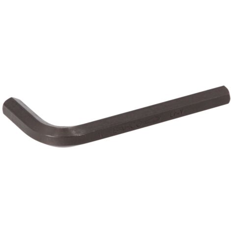 Bahco Sechskant-Winkelschraubendreher, metrisch, phosphatiert, 14 x 154 mm