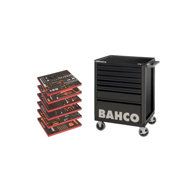 BAHCO - Servante avec 346 outils à usage général
