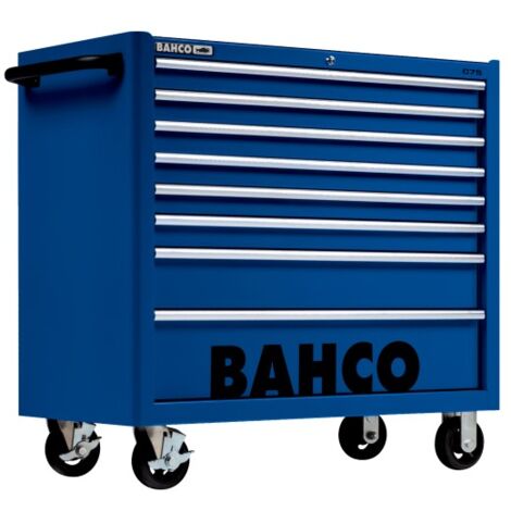 BAHCO - Servantes classiques C75 1 mètre avec 8 tiroirs