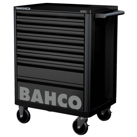 BAHCO - Servantes « Storage HUB » E72 66 cm avec 8 tiroirs  Noir