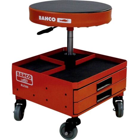 Bahco Sgabello multiuso arancione altezza regolabile