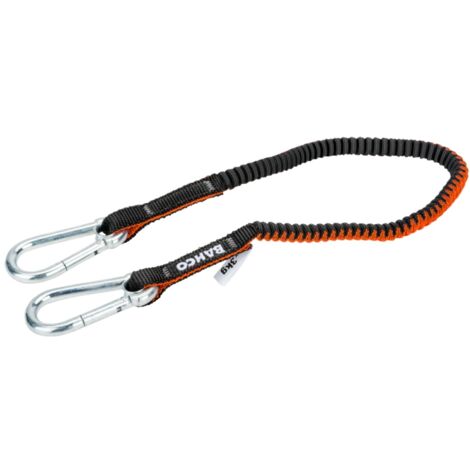 Bahco Sicherungsleine mit fest montiertem Karabiner, 3 kg, 1,2 m