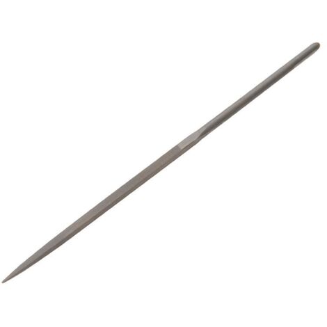 Bahco Square File Set with Flat and Pointed Files, 160 mm, Industrial Packaging, Handle-Free