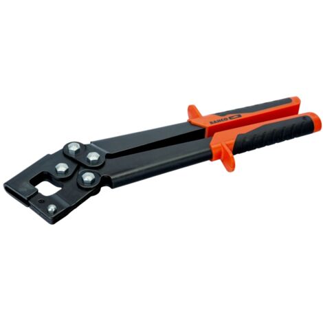 Bahco Stanzwerkzeug mit Gelenkkopf für das Verbinden von Blechen und Profilen, 285 mm
