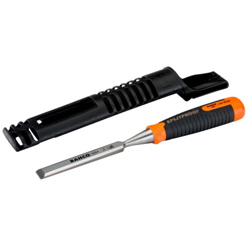 Bahco ERGO schlagfeste Stechbeitel für Holzbearbeitung, 50 mm