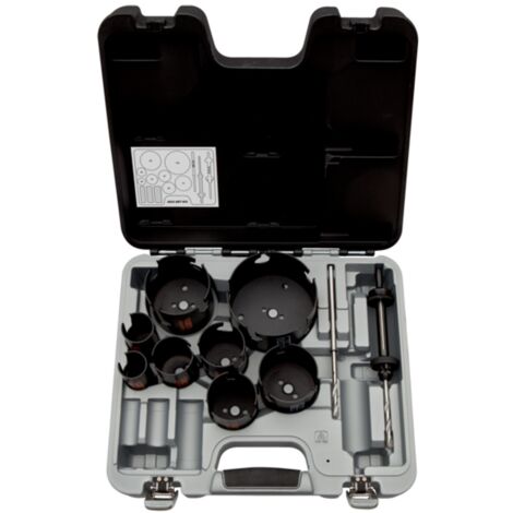 Bahco Superior Multi-Lochsägen-Satz 35 mm-114 mm - 11 tlg.