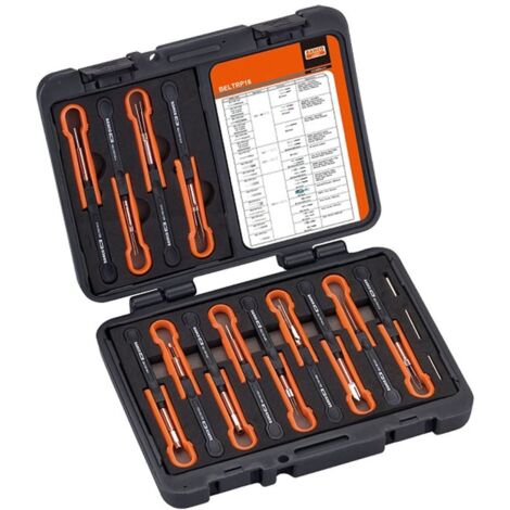 Bahco Systemkabel-Entrieglersatz, 16-tlg.