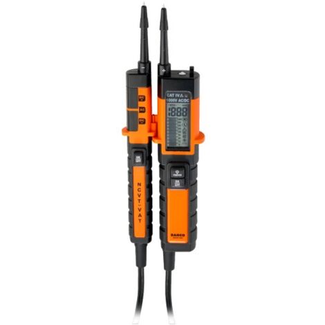 BAHCO - Testeur d'absence de tension 1 000 V, testeur de tension sans contact