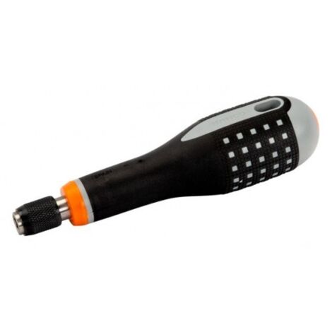 BAHCO - Tournevis ERGO™ avec poignée en caoutchouc pour lames 6 pans 1/4"