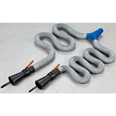 BAHCO - Tuyau double échappement pour BUCPE. Longueur 3M