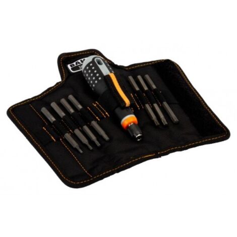 BAHCO - Tvis ERGO™ , poignée en caoutchouc et jeu de lames interchangeables TORX® - 8 pc