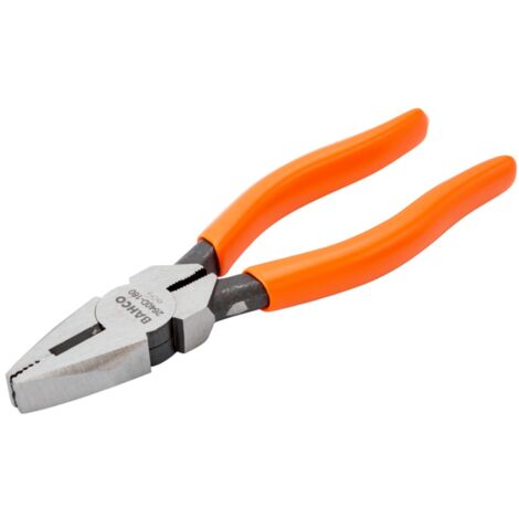 Bahco Universal-Kombinationszange mit PVC-beschichteten Griffen, 180 mm