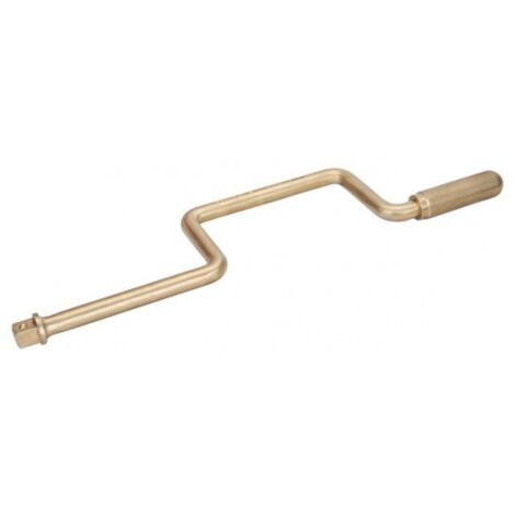 BAHCO - Vilebrequin antidéflagrant 1/2", aluminium bronze, 400 mm