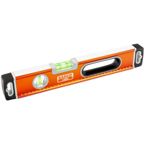 Bahco Wasserwaage aus eloxiertem Aluminium mit breit geformtem Profil, magnetisch 600 mm