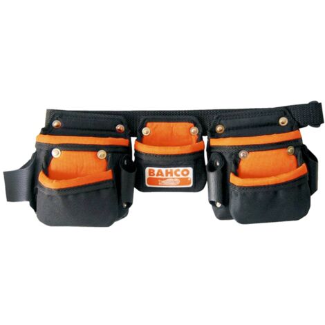 Bahco Werkzeuggürtel für Kinder, drei Fächer, 430 mm x 60 mm x 150 mm