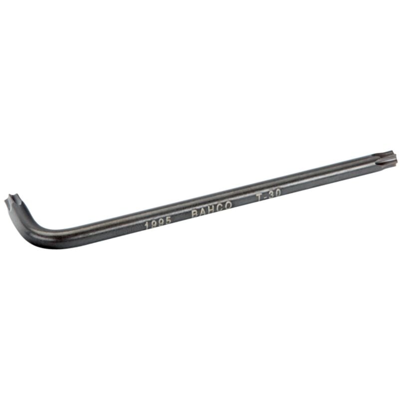 Image of Langer TORX-Winkelschraubendreher, phosphatiert, T10 x 86 mm - Bahco