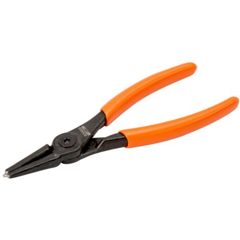 Bahco Zange für Innensicherungsringe mit geraden Backen, brüniert 150 mm