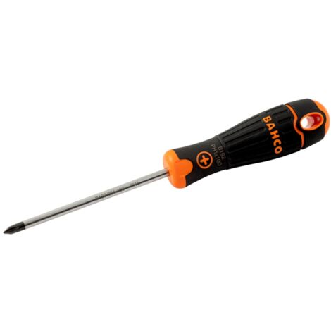 BahcoFIT Phillips-Schraubendreher mit 2-Komponenten-Griff, PH0 x 200 mm