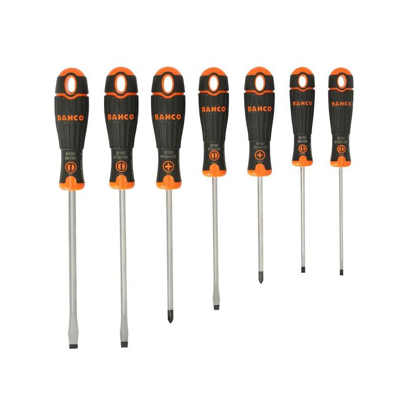 B219.017 fit Screwdriver Set, 7 Piece BAHB219017 - Bahco