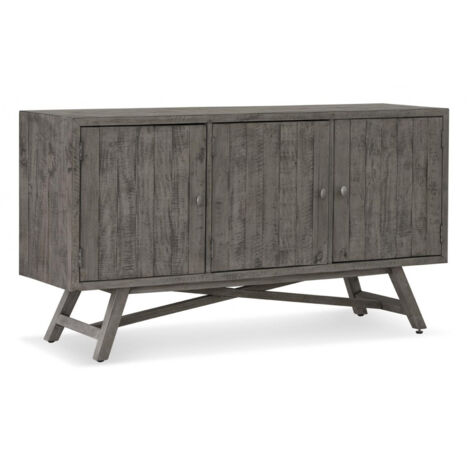 Bahut - Bois - Gris - Décoration d'Autrefois