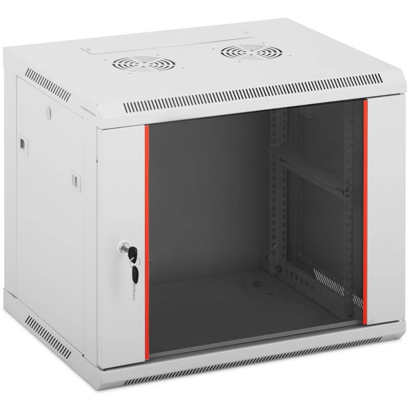 Fromm&starck - Baie Serveur Réseau Armoire Informatique Murale Rack 19 Pouces 9U 40 cm Acier