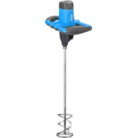 Baier BSM 160 - Mélangeur de 1600 W pour béton et vernis de jusqu'à 25 kg + batteur