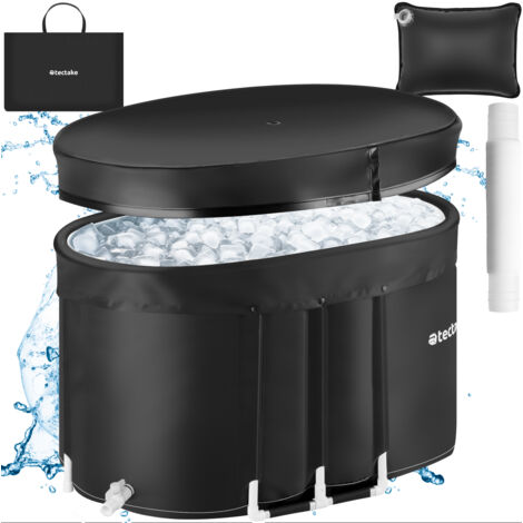 Baignoire à glace avec isolation triple et cadre en aluminium
