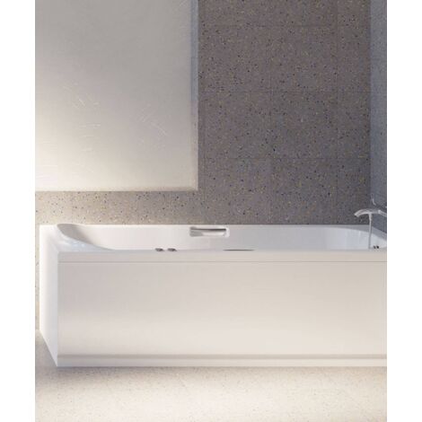 Baignoire acrylique encastrable 170 x 70 cm Blanc brillant - Project