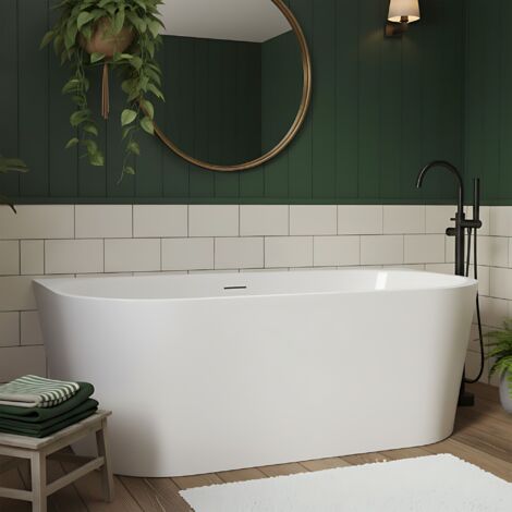 BAIGNOIRE ACRYLIQUE MURALE OLIMPIA 150CM