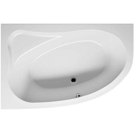 Baignoire acrylique RIHO d'angle ARYL 170x110 cm-AAB2BD-Droite-Sans tablier-Gris-110 --