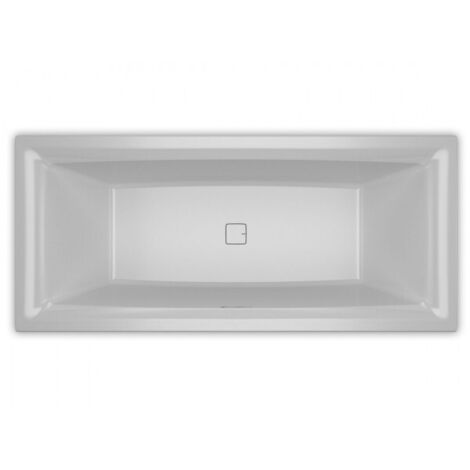 Baignoire acrylique RIHO STILL SQUARE 180x80 cm-Blanc-Blanc--