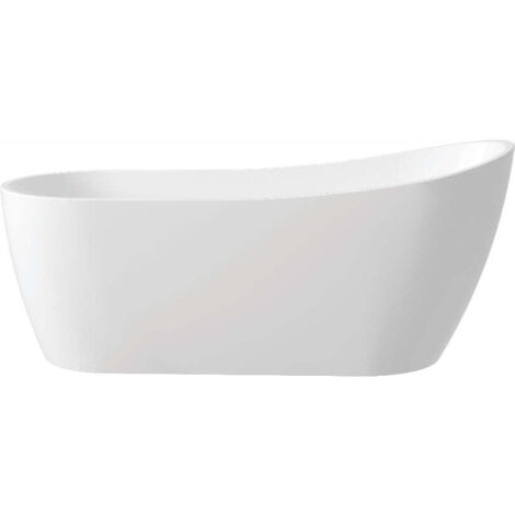 Baignoire autoportante en acrylique asymétrique de 170 cm - Stapol