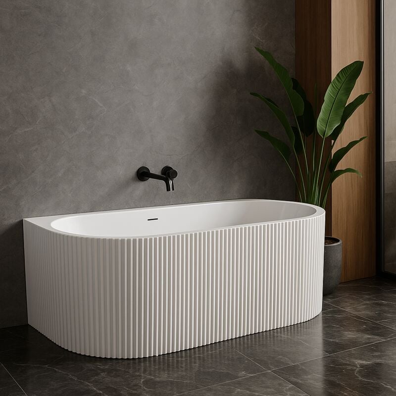 Badplaats - Baignoire autoportante Havana 170 x 80 x 58 cm - b