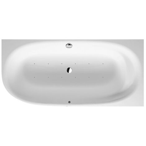 Baignoire bain à remous Duravit CAPE COD angle droite 205 l 190x90 blanc 1 RS Air-Syst