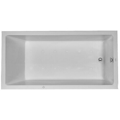 Baignoire Bain à remous rectangulaire STARCK 301 l 180x90 blanc 1 RS Air-Syst
