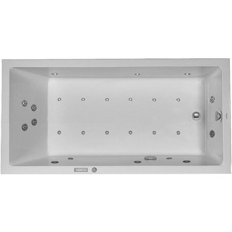 Baignoire Bain à remous rectangulaire STARCK 301 l 180x90 blanc 1 RS Combi-Syst E