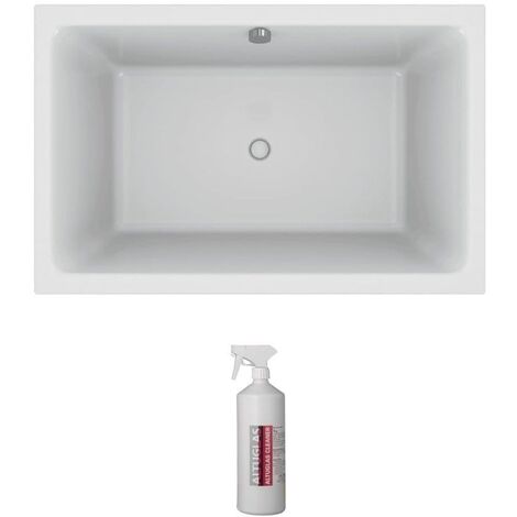 Baignoire bain douche JACOB DELAFON Capsule profonde 140 x 90 cm + nettoyant