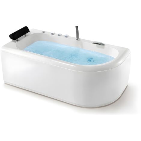 Baignoire balnéo asymétrique 170x85 cm IRIS GAUCHE ICONFORT