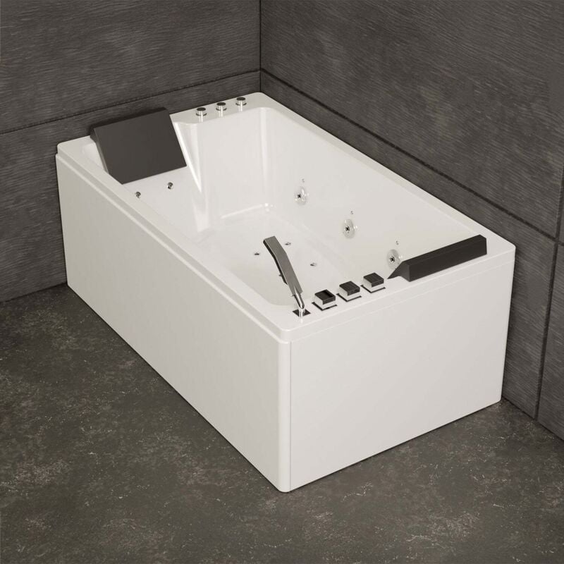 Spalina - Baignoire balnéo brava duo Jets 2 places L.170 x l.100 cm by