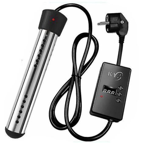 Baignoire balnéo électrique Evago 3000 W, modèle voyage, en acier inoxydable, pour piscine.
