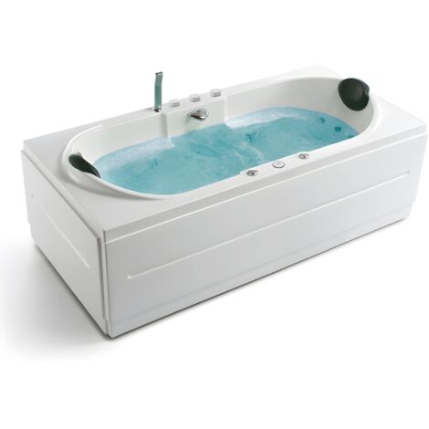 Baignoire balnéo rectangulaire 190x90 cm STELLA IMASSAGE