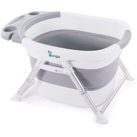 Baignoire bébé B-Foldable Gris et blanc Bo Jungle - N/A