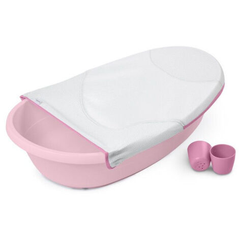 Baignoire bébé évolutive INGENUITY Comfy Clean Deluxe 4-en-1 Rose