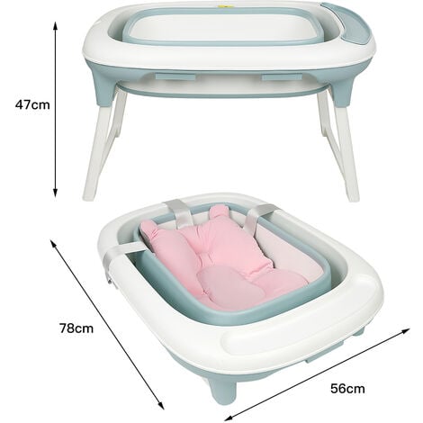 3 En 1 Baignoire Pliable Pour Enfant 85 3 55 5 43 7cm