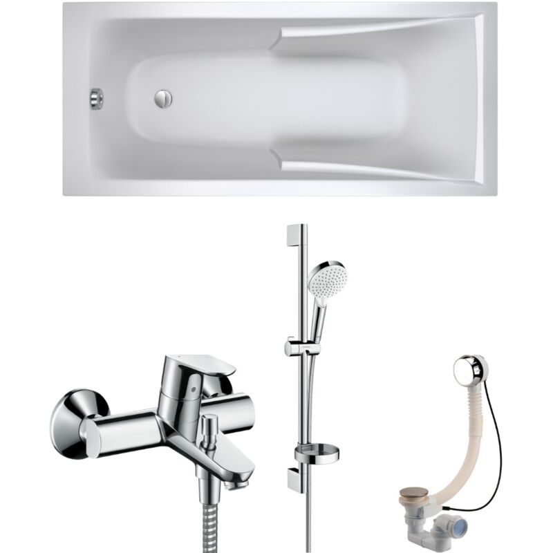 Baignoire Jacob Delafon Mitigeur Mural Hansgrohe 170 X 75 E60901 31948000 27764000 203577