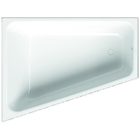 Baignoire d'angle BetteSpace L, 170x130cm, 1132, simple dos,
