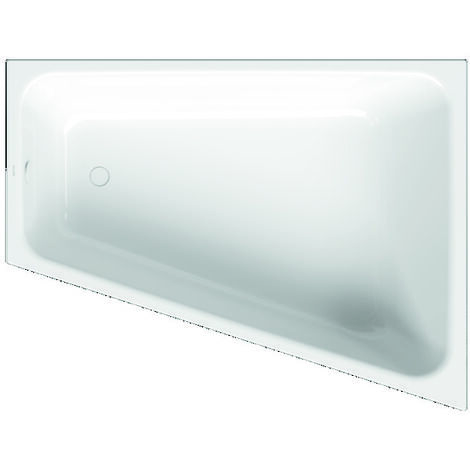 Baignoire d'angle BetteSpace L, 170x130cm, 1142, simple dos,