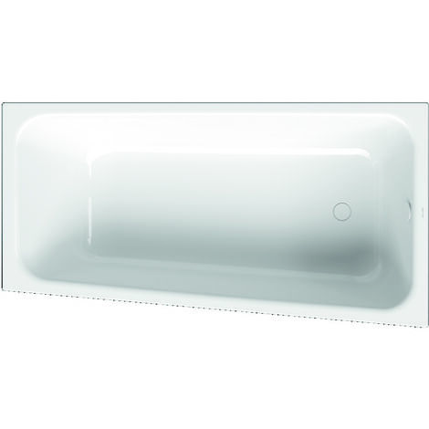 Baignoire d'angle BetteSpace M, 170x90cm, 1141, simple dos,